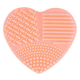 Cosmetic Brush Cleaning Mitt (Heart Edition)